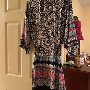 Pajama pants and matching robe, gently used